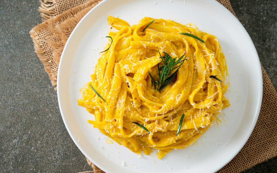 Cre­mi­ge Kür­bis Pasta