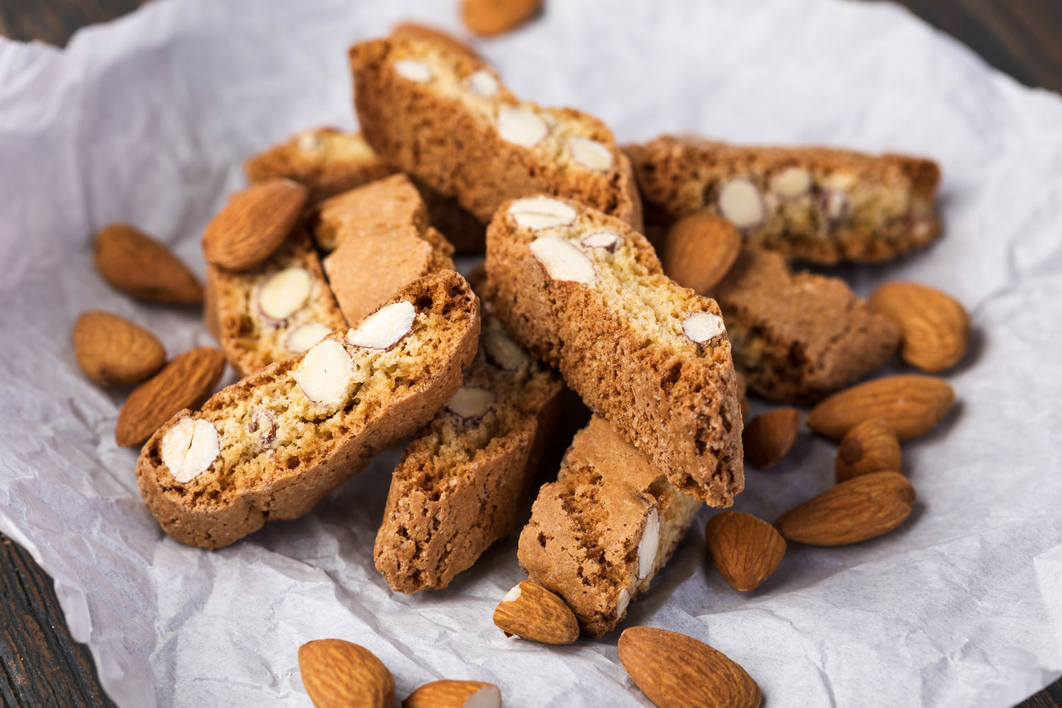 Knusprige Cantuccini