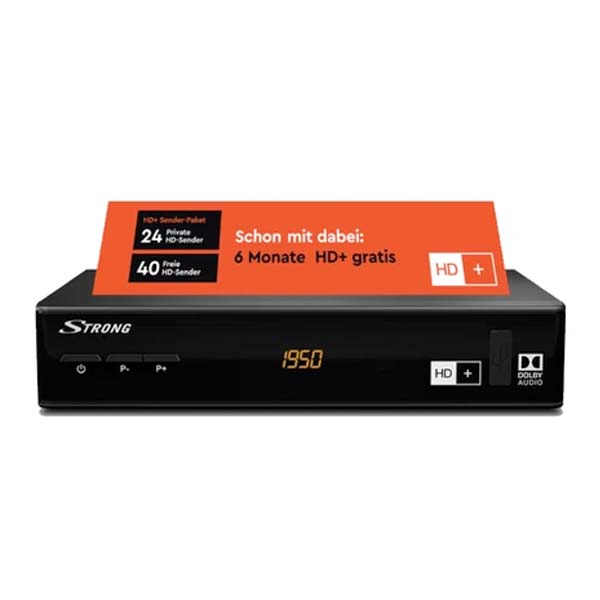 Strong SRT 7806 Full-HD inkl. 6Monate HD+ SAT-Receiver