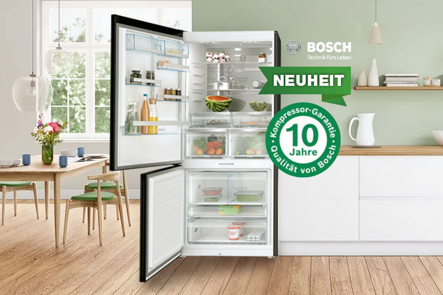 BOSCH MKK87GNXBA Kühl-Gefrier-Kombination bei TeVi