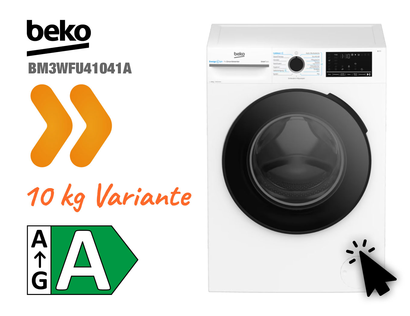 BEKO BM3WFU41041A 10 kg Modell