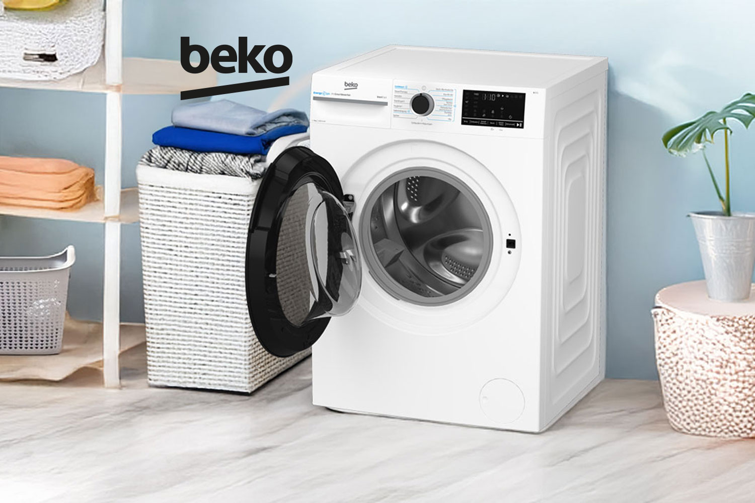 Beko BM3WFU4941A Waschmaschine im Test © Copyright by Beko