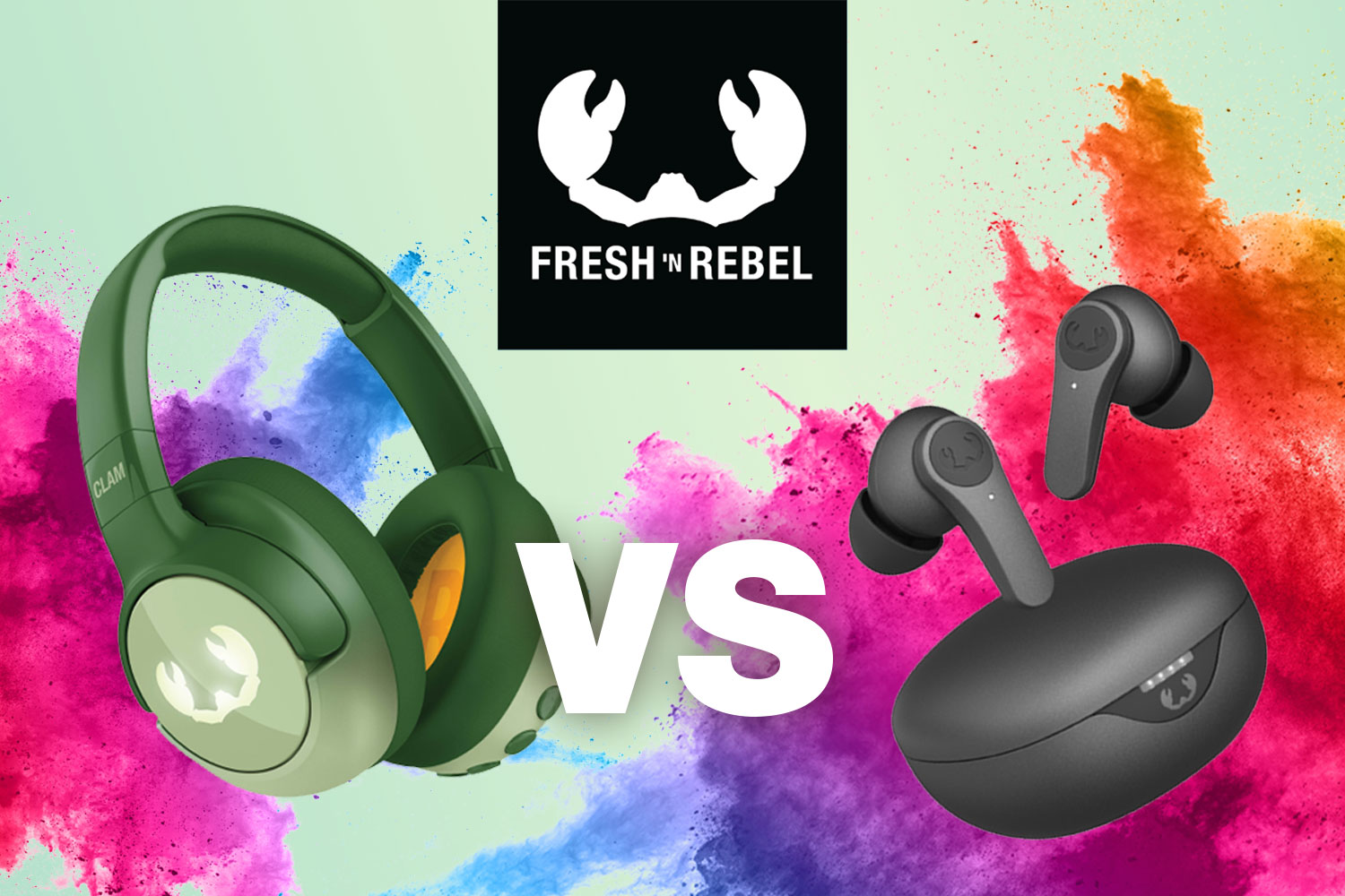 Fresh n Rebel Kopfhörer im Test - Twins Rise und Clam Kids Serie bei TeVi