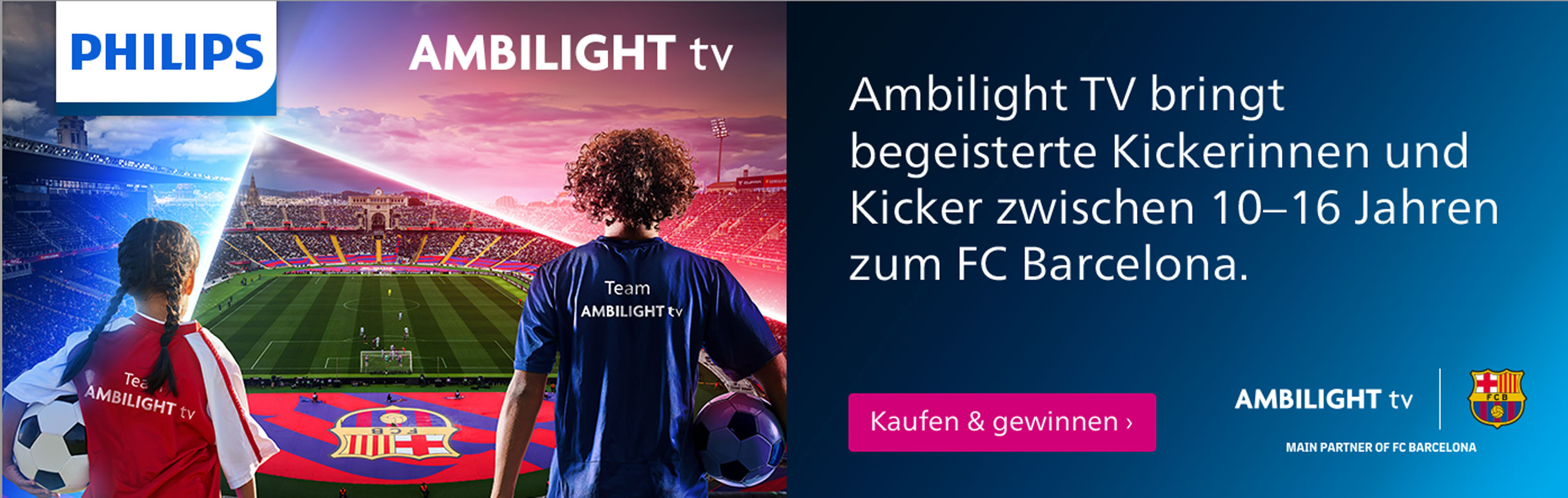 Ambilight Gewinnspiel © Copyright by Philips